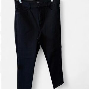 **Express Black Skinny Super High Rise Jeans - Size 12S**